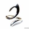N1316D Bague argent femme originale ajustable - Bijoux Bagues en ligne Ninanina