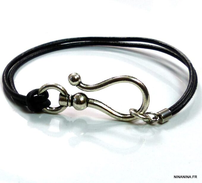 N1512terg_bracelet_cordon_cuir_fermoir_crochet