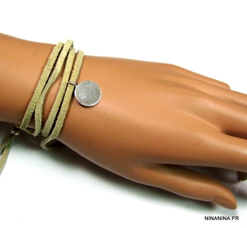 N1578terd_bracelet_wrap_cordon_daim_medaille_argent_massif