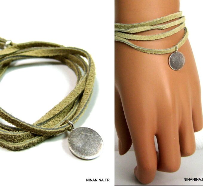 N1578tere_bracelet_wrap_cordon_daim_medaille_argent_massif