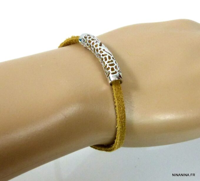 N1589terc_bracelet_daim_tube_argent_massif