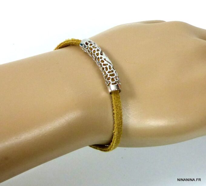 N1589terf_bracelet_daim_tube_argent_massif