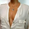 N1609terd_collier_coeur_porte-photo_plaque_argent