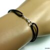 N1613terc_braceet_cordon_cuir_crochet_argent_massif