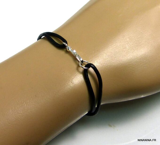 N1613terg_braceet_cordon_cuir_crochet_argent_massif