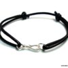 N1613terh_braceet_cordon_cuir_crochet_argent_massif