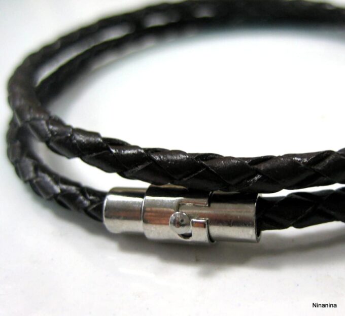 N1658ter_bracelet_cuir_tresse_et_metal_argent