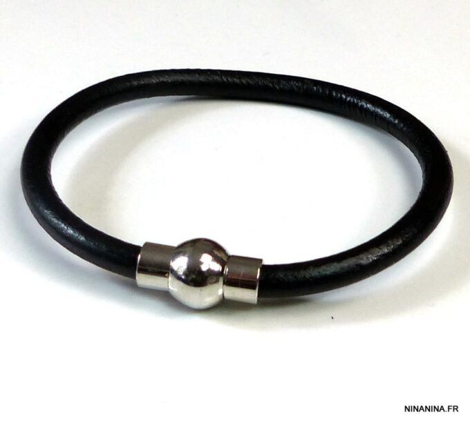 N1667tera_bracelet_cuir_fermoir_rond_acier_inoxydable