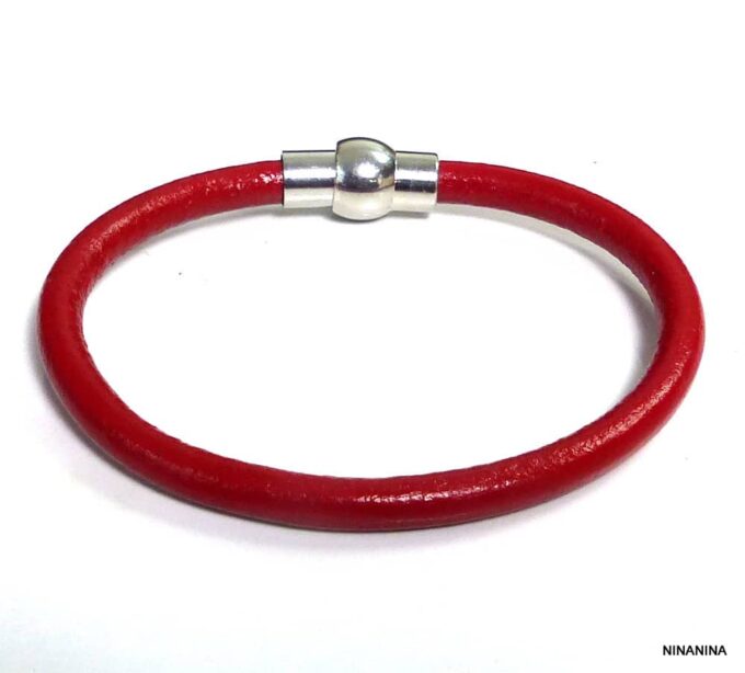 N1667tera_bracelet_cuir_rouge_fermoir_boule
