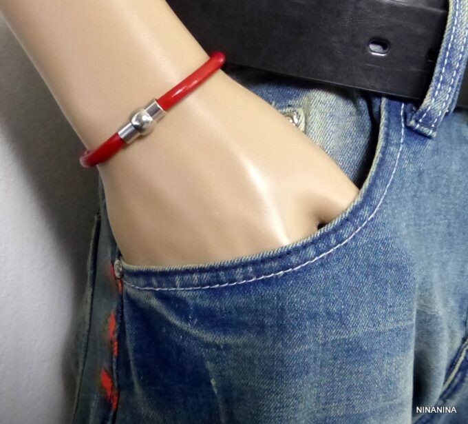 N1667terc_bracelet_cuir_rouge_fermoir_boule