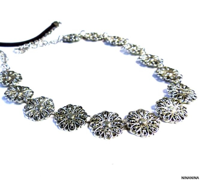 N1704terg_Headband_fleurs_metal_argent