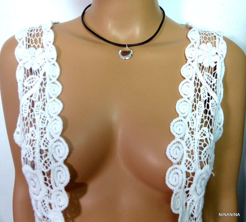 Collier Cordon Cuir porte photo Argent plaqué – Image 28
