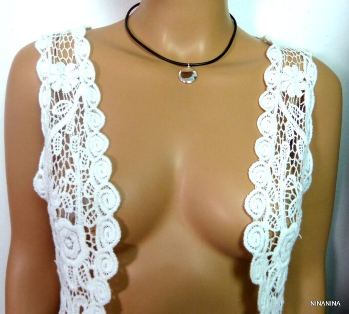 N1709bism_collier_cordon_cuir_porte-photo_argent_plaque