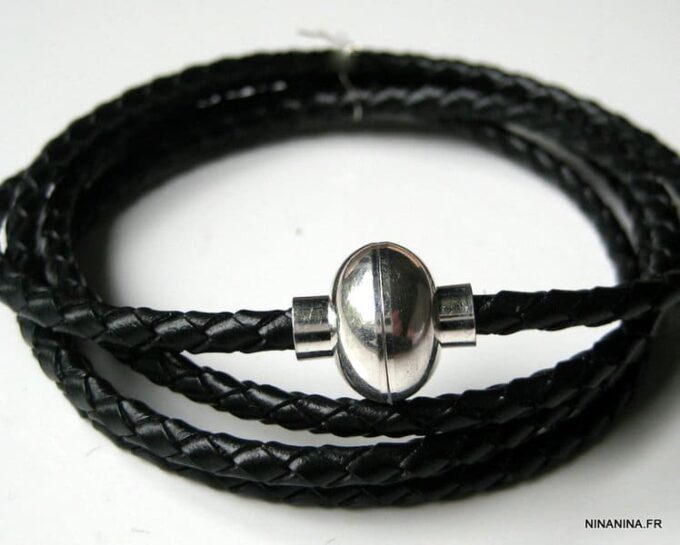N1745TER_bracelet_cuir_tresse_et_fermoir_boule-1