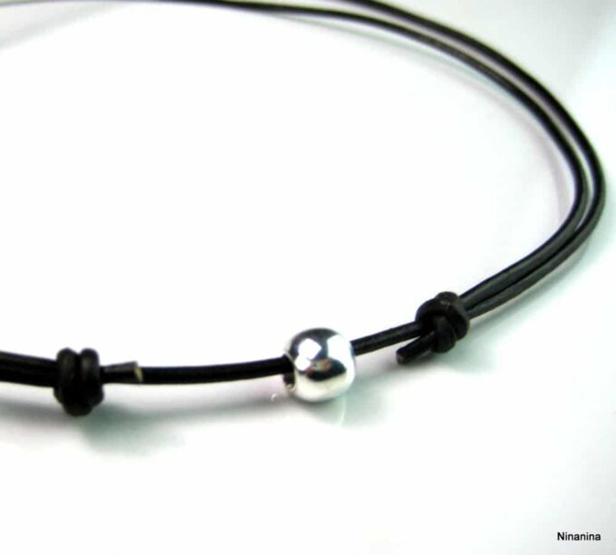 N1823terb_collier_cordon_cuir_homme_perle_argent