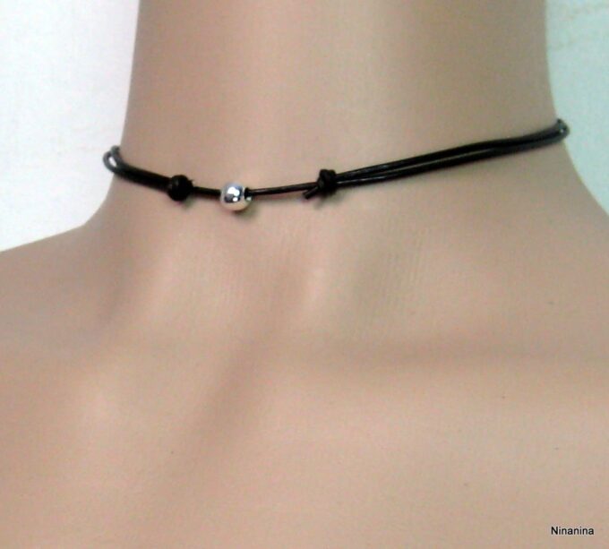 N1823terf_collier_cordon_cuir_homme_perle_argent
