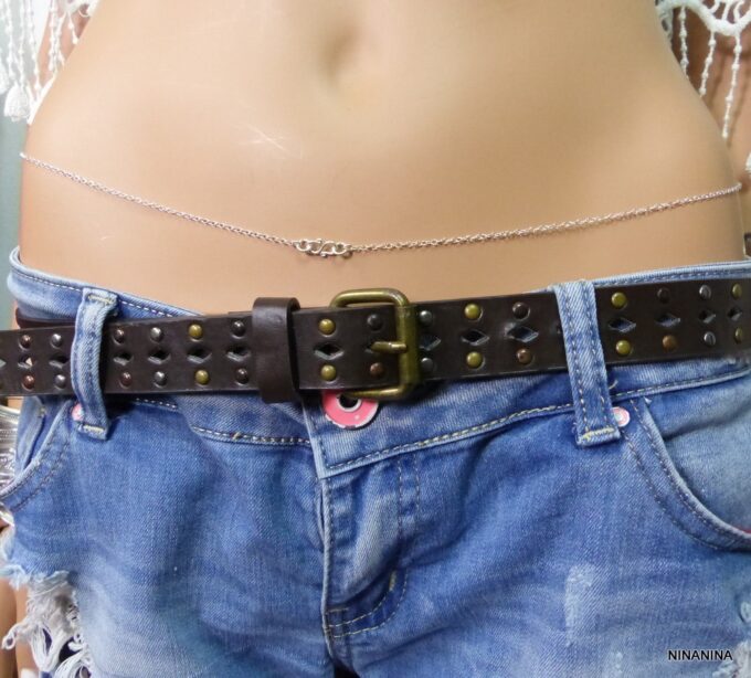 N1852terb_chaine_de_taille_argent_massif_fermoir_crochet