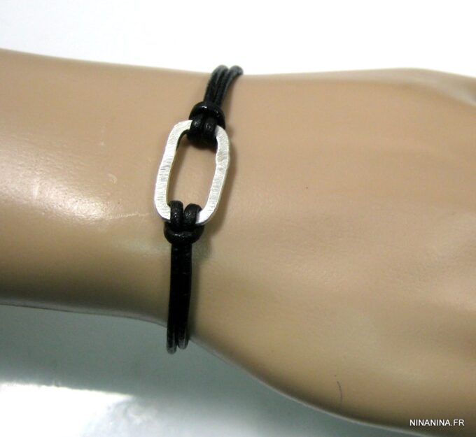 N1940terc_bracelet_cuir_rectangle_argent_massif