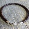 N1965_Bracelet_homme_femme_cordon_cuir_tresse_argent_925_massif_NINANINA-1