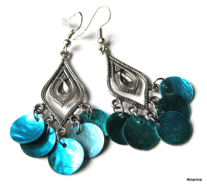N1974a_boucles_doreilles_argent_et_nacre_turquoise