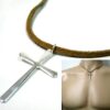 N2033TERc_collier_homme_daim_croix_plaque_argent