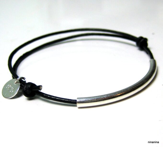 N2034terterh_bracelet_cordon_cuir_demi-lune_argent_massif