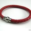 N2048ter_bracelet_homme_cuir_tresse_rouge