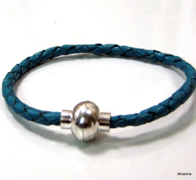 N2057ter_Bracelet_cordon_cuir_tresse_turquoise