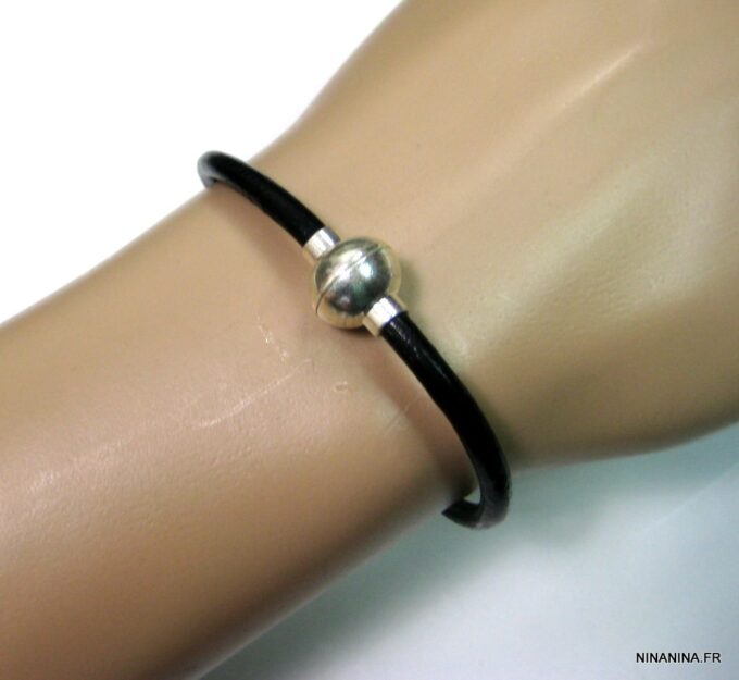 N2059terc_bracelet_homme_cuir_et_fermoir_boule_aimante