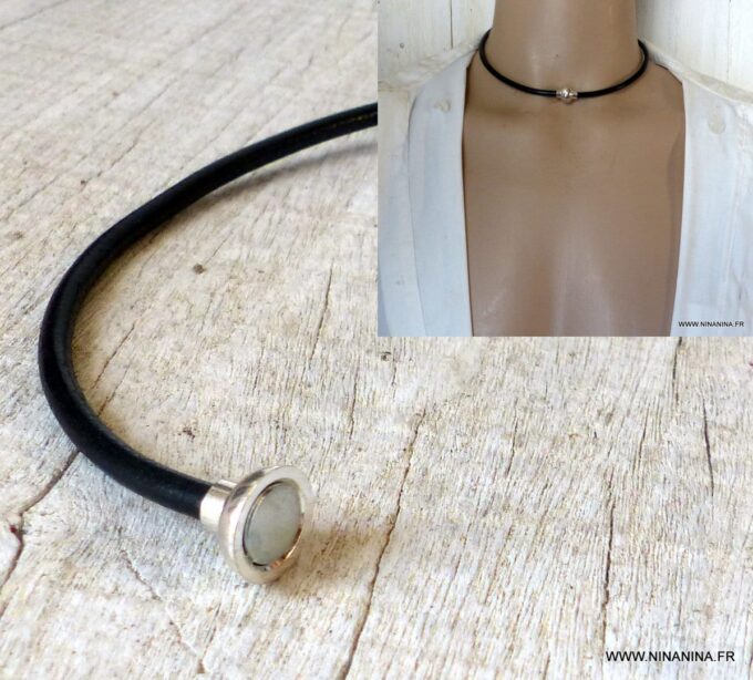 N2062f_-_Collier_cordon_cuir_ras_de_cou_homme_et_femme_-_Bijoux_Colliers_en_ligne_Ninanina