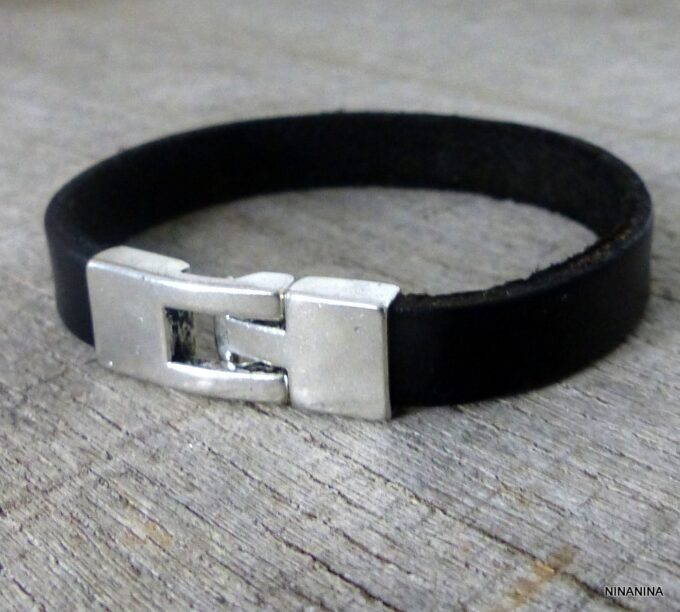 N2079bisb_bracelet_homme_cuir_noir_personnalise
