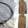 N2089a_Collier_homme_cordon_cuir_croix_argent_925_massif_-_Bijoux_Colliers_en_ligne_NNINANINA
