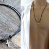 N2089gCollier_homme_cordon_cuir_croix_argent_925_massif_-_Bijoux_Colliers_en_ligne_NNINANINA