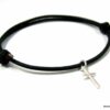 N2090terc_bracelet_cordon_cuir_croix_argent_massif
