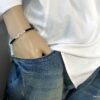N2106j_Bracelet_homme_cuir_fermoir_argent_massif_925