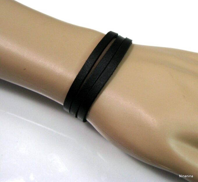 N2111terc_bracelet_wrap_homme_cuir_noir