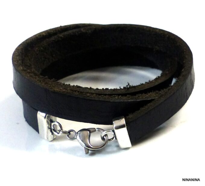 N2113tera_Bracelet_homme_cuir_3_tours_personnalise_prenom