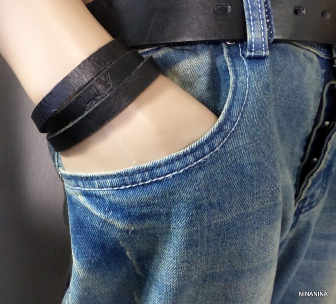 N2113terb_Bracelet_homme_cuir_3_tours_personnalise_prenom