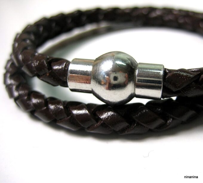 N2171tera_bracelet_cuir_tressee_et_fermoir_boule