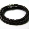 N2171terc_bracelet_cuir_tressee_et_fermoir_boule