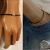 N2188a_Bracelet_homme_femme_cordon_cuir_fermoir_acier_aimante_NINANINA