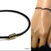 N2188b_bracelet_homme_femme_cordon_cuir_fermoir_aimante_acier_inoxydable_aimante