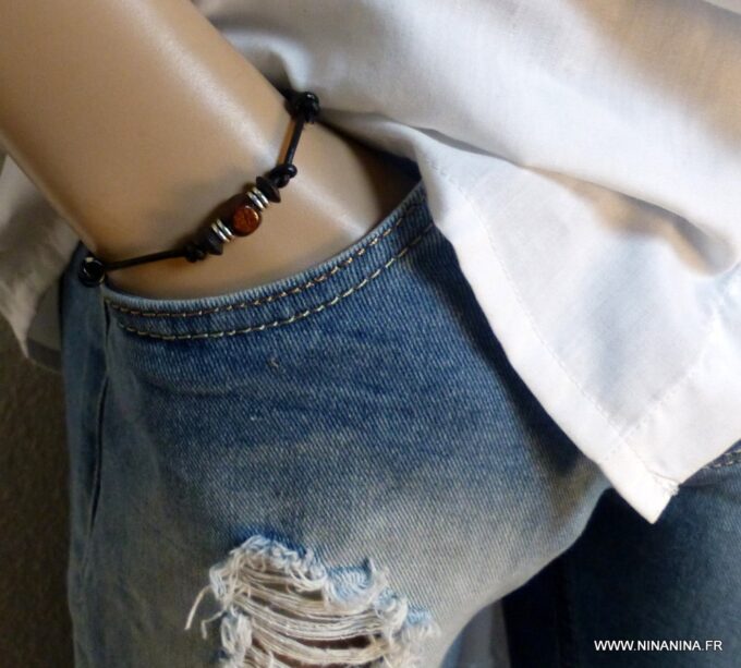 N2223_Bracelet_homme_cordon_cuir_et_perles_en_bois_NINANINA