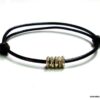 N2239terb_Bracelet_cordon_cuir_rondelles_argent_massif