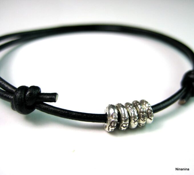 N2239terb_bracelet_cordon_cuir_et_argent_massif