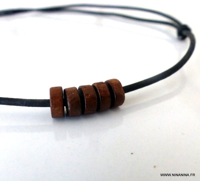 N2280C_Collier_homme_cordon_cuir_rondelles_de_bois_-_Bijoux_Colliers_en_ligne_NINANINA