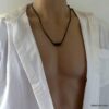 N2280G_Collier_homme_cordon_cuir_rondelles_de_bois_-_Bijoux_Colliers_en_ligne_NINANINA