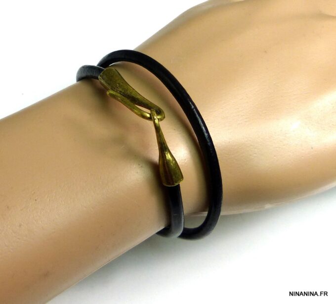 N2285teri_bracelet_cuir_et_fermoir_crochet_metal_bronze