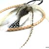 N2293terd_Headband_cordon_cuir_naturel_tresse_grandes_plumes