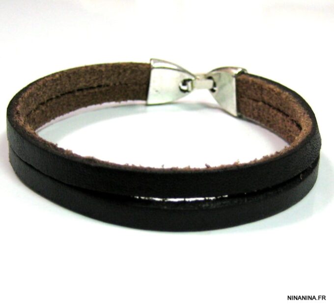 N2300terg_bracelet_cuir_fermoir_argent